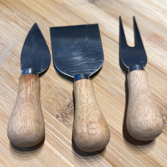 Easy life cheese board with beautiful glass board and 3 tool set - Picture 6 of 12